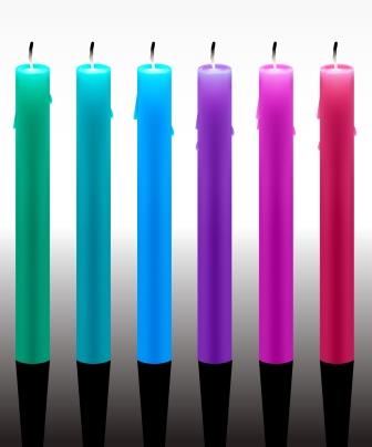 shutterstock_89176321 ColouredCandles